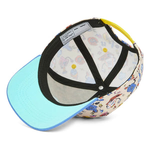 Hello Hossy - Baseball Party Gebogene Krempe Recycelte Faser | Blau
