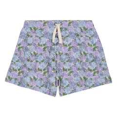 Studio Bohème - Chico Fleurs Bio-Baumwoll-Badeshorts | Flieder