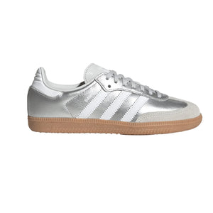 Adidas – Samba OG Schnür-Sneaker | Silber