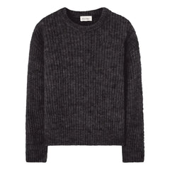 American Vintage - East Alpaka Pullover | Anthrazit