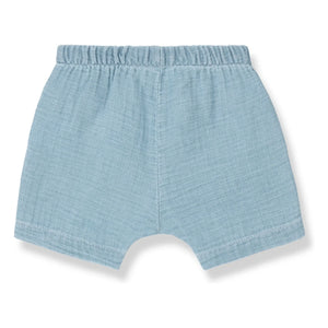 1+ in the family - Anafi Denim Shorts | Hellblau