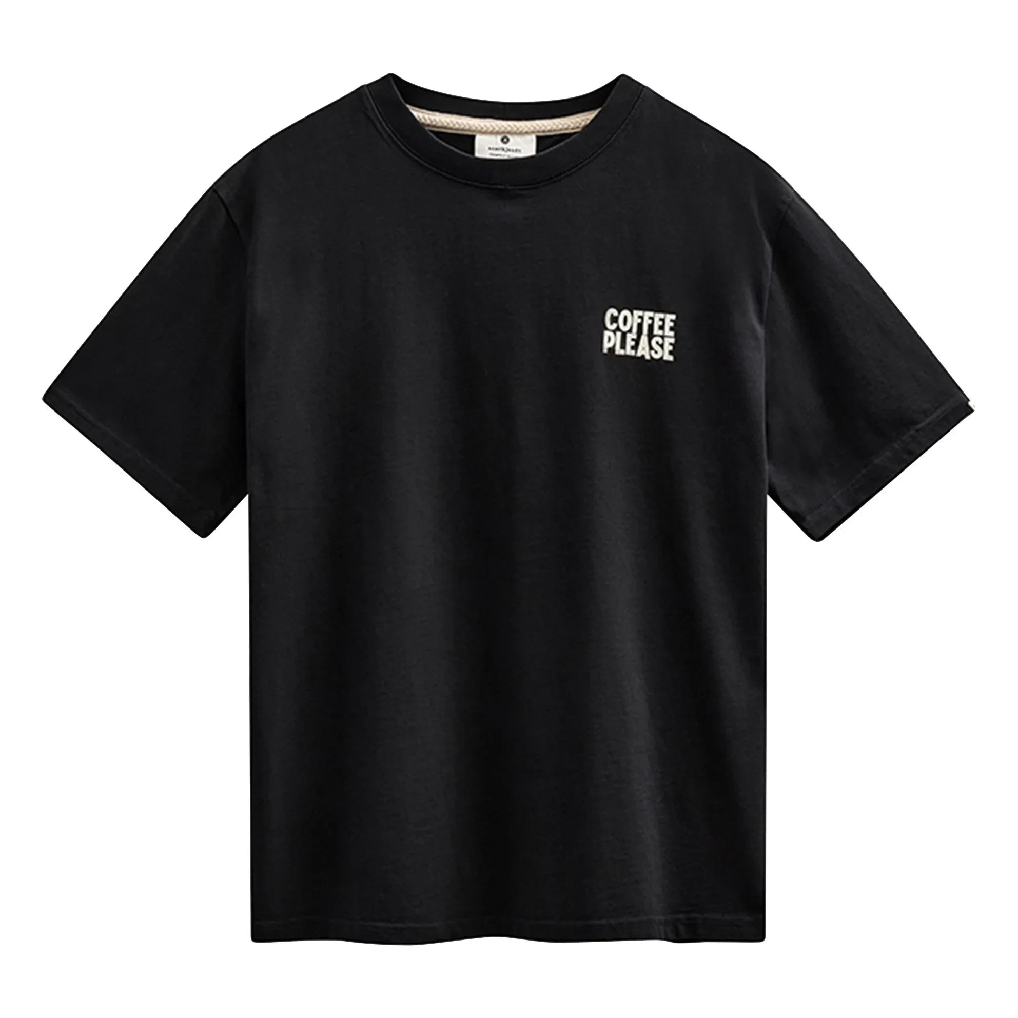 Anerkjendt - Akvillads Coffee Please T-Shirt | Schwarz