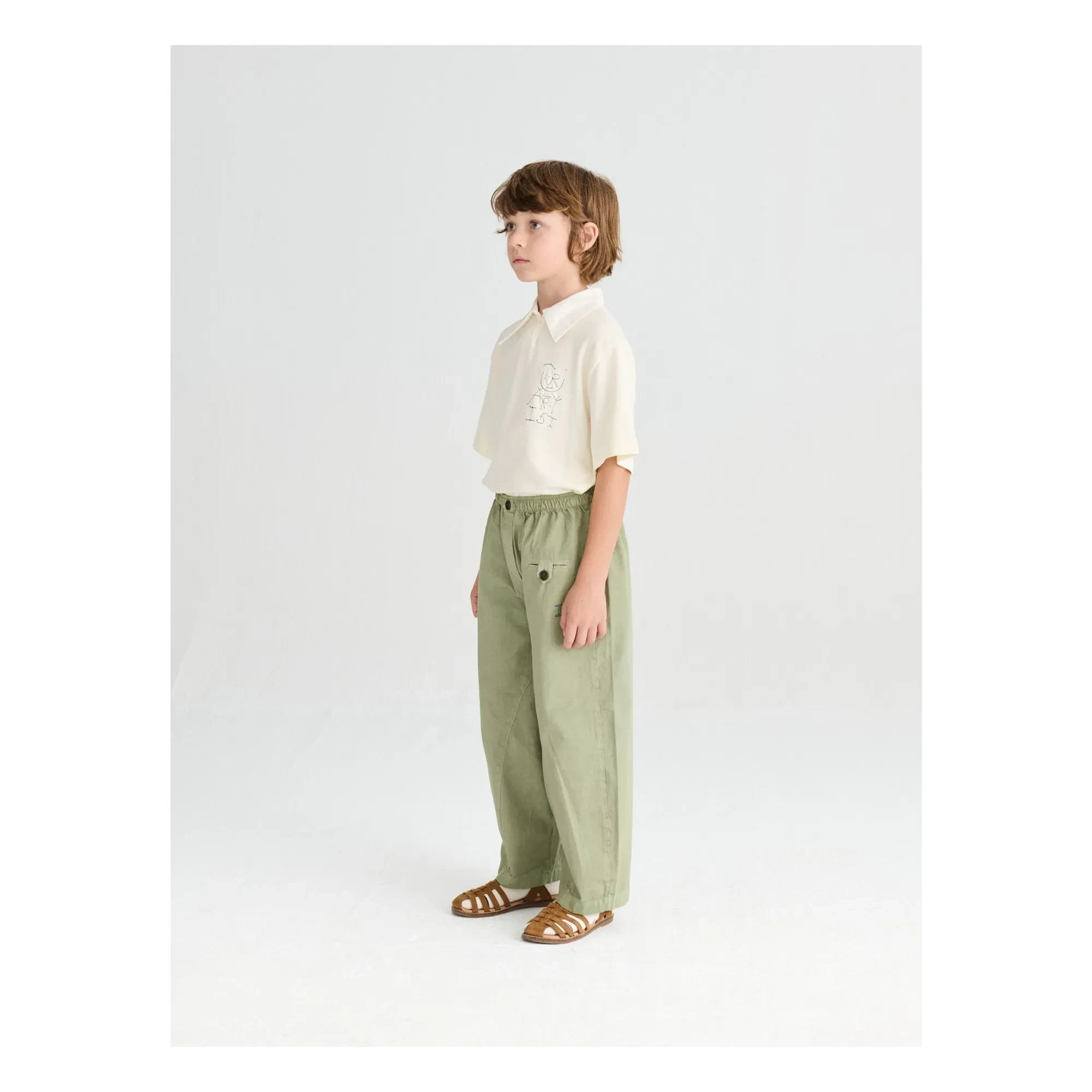 True Artist - Ample Pants N°15 aus Bio-Baumwolle | Khaki