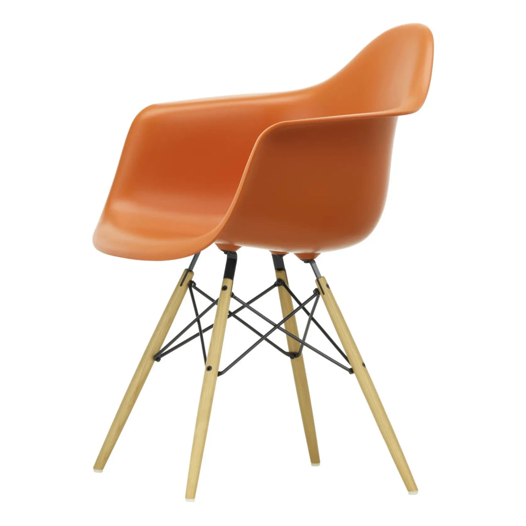 Vitra - DAW sandalye - akçaağaç taban - Charles & Ray Eames | Turuncu Pas