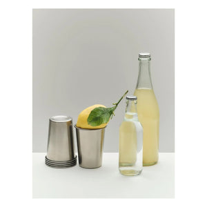 Hay - Outdoor Market Edelstahlbecher, Jasper Morrison - 2er Set | Stahl