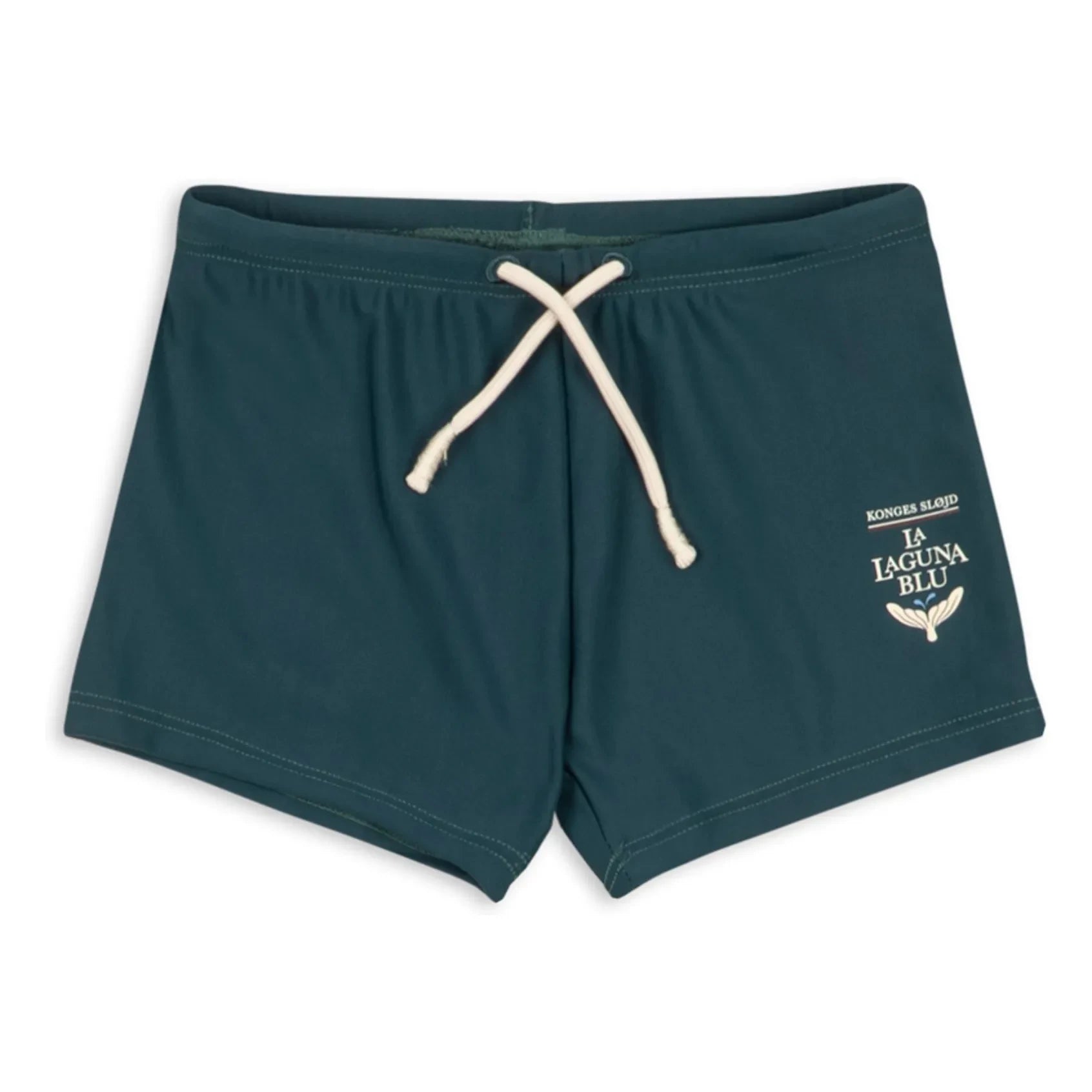 Konges Sløjd - Florence Badeshorts aus recycelter Faser | Dunkelgrün