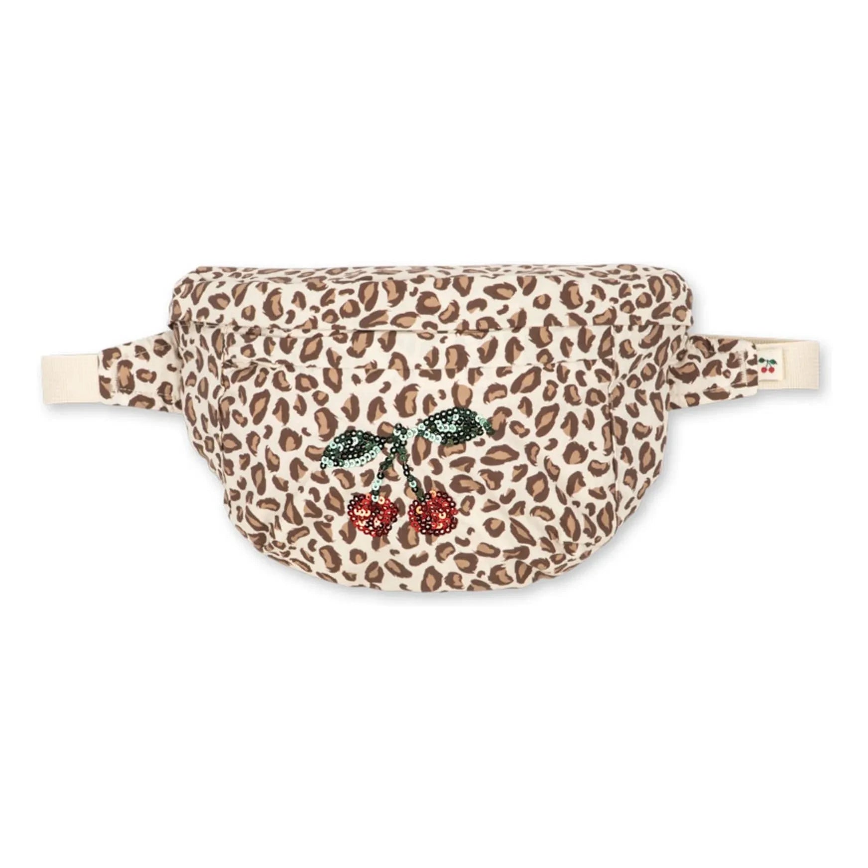 Konges Sløjd - Pailletten-Leoparden-Tasche | Braun