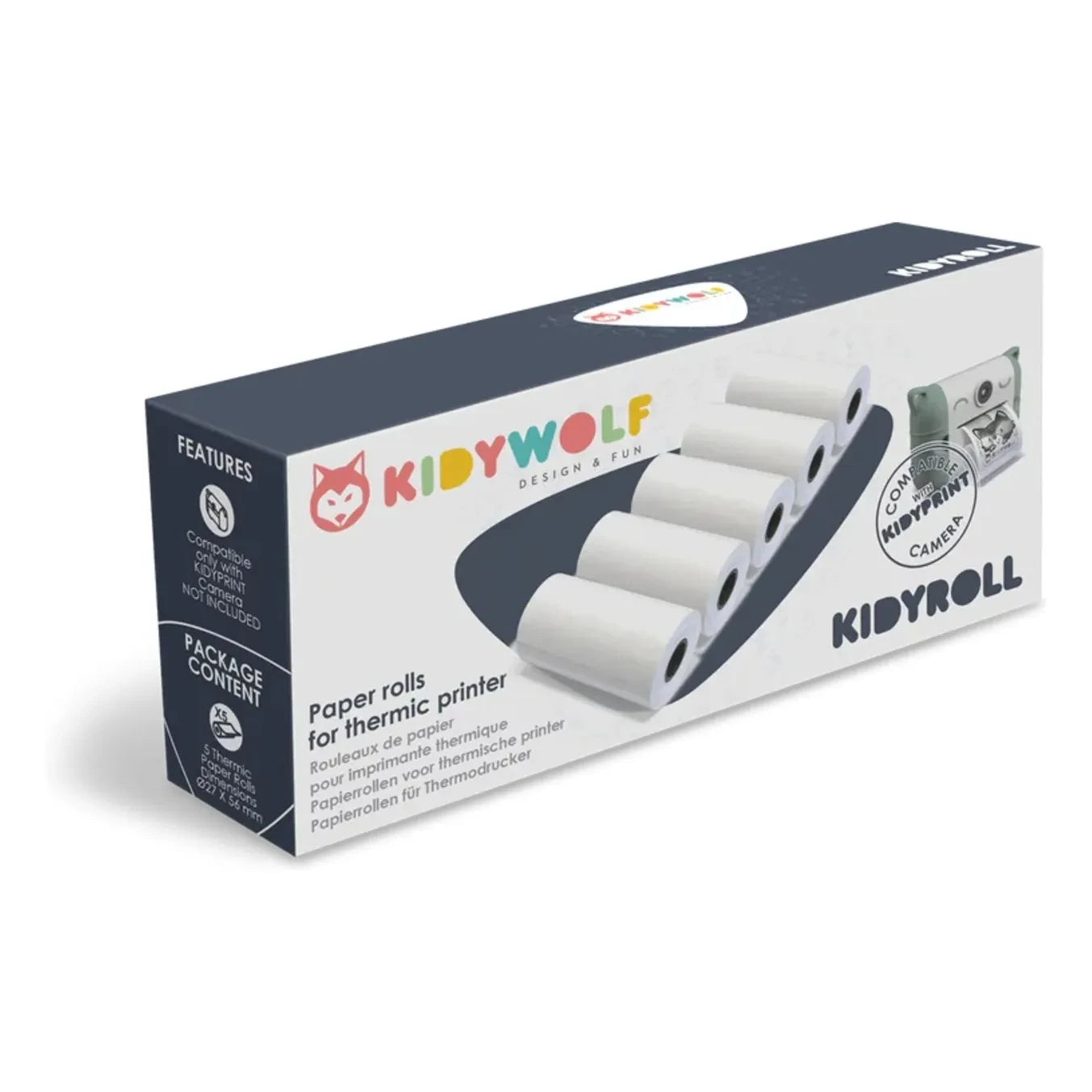 Kidywolf – Nachfüllpackungen für Wärmebildkameras – 5er-Set