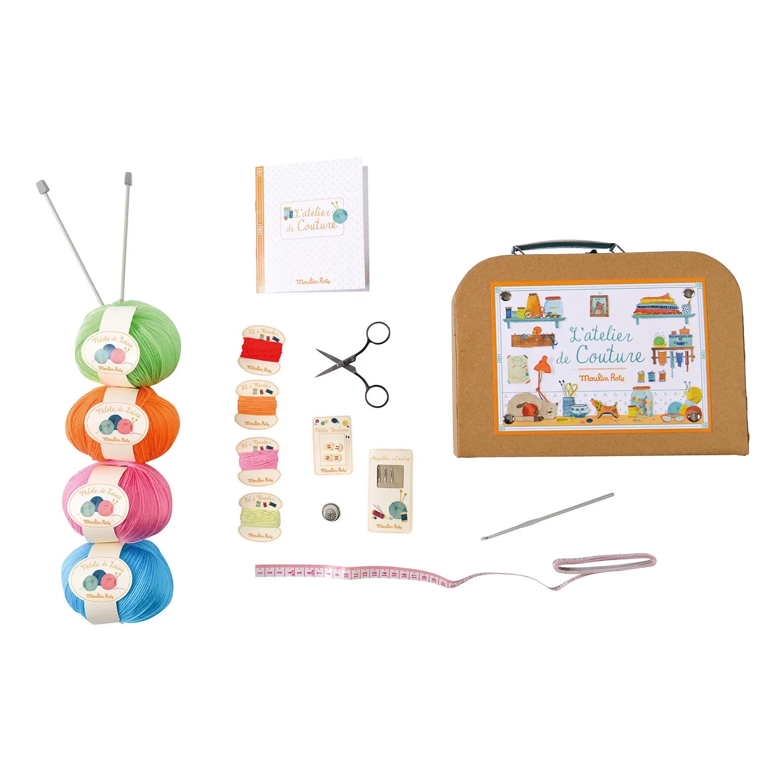 Moulin Roty - Modeset - 21 Accessoires | Blau