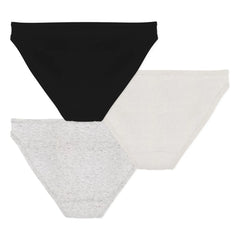 Petit Bateau – United Light Slipset, 3er-Pack | Heather Grey
