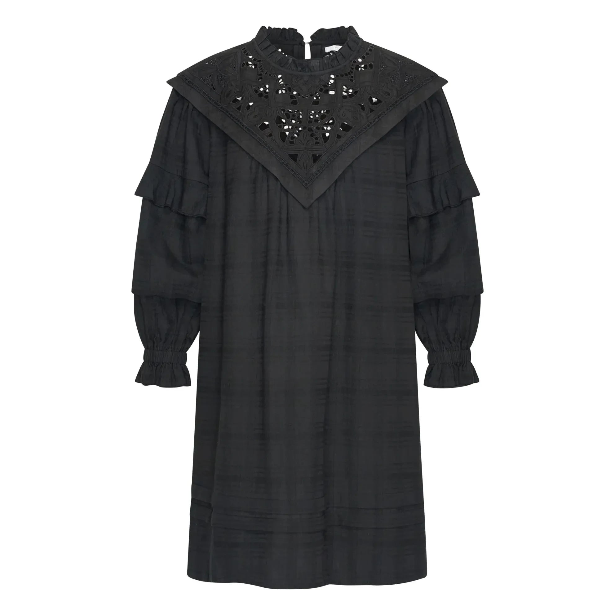By Bar – Bowie Leinenkleid | Schwarz