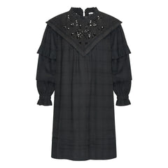 By Bar – Bowie Leinenkleid | Schwarz