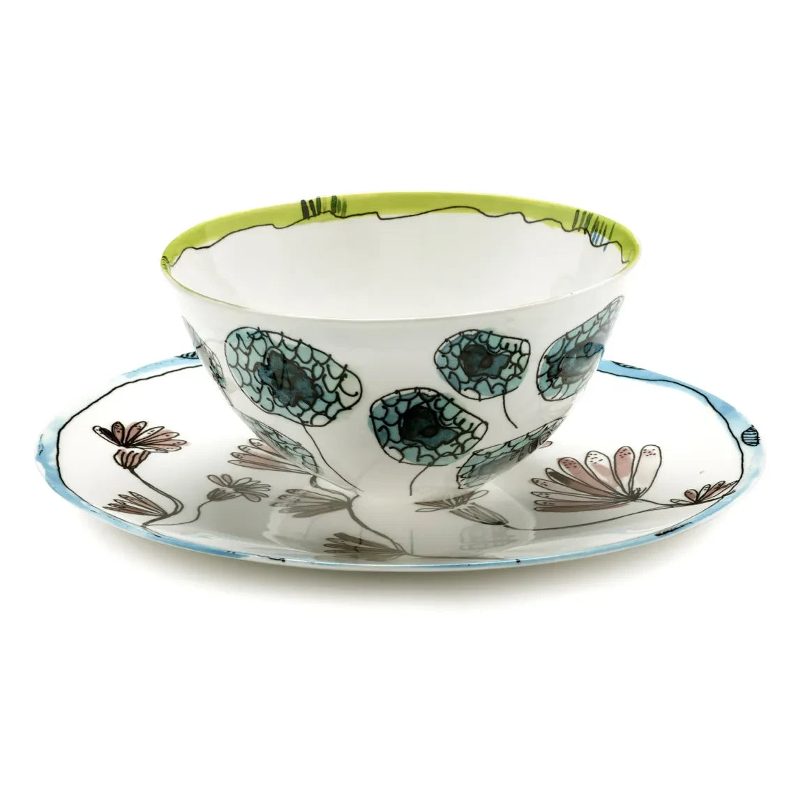 Serax - Anemone kaseleri, Serax for Marni - 2'li Set | Vanilya