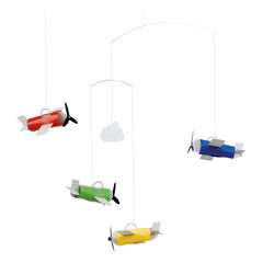 Flensted - Mobile mit Flugzeugfiguren