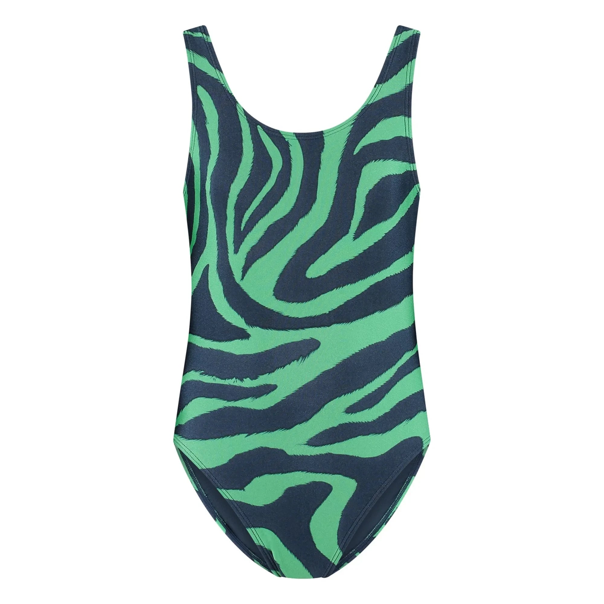 Beachlife - Zébré Recycelte Faser Badeanzug | Grün