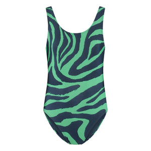 Beachlife - Zébré Recycelte Faser Badeanzug | Grün