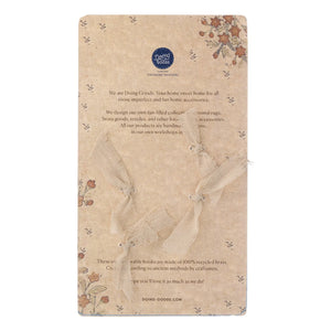 Doing Goods - Devi Palmtree Recycelte Messing Mantelhaken - 2er Set | Goldbraun