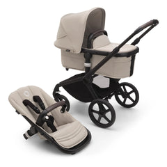 Bugaboo - Bugaboo Fox 5 Geländetauglicher Kinderwagen - Schwarzer Rahmen | Taupe Braun