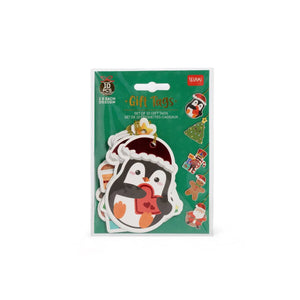 Legami - Set 10 Weihnachtsgeschenkanhänger