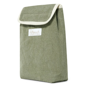Adorna - Leinen-isolierte Lunchtasche | Khaki