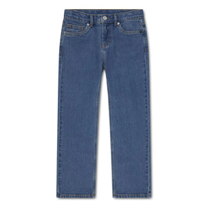 Lacoste - Gerades Bein Logo-Stickerei Jeans | Hellblau