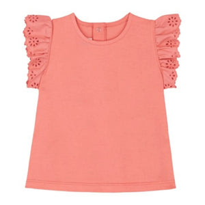 Petit Bateau - Broderie Anglaise T-Shirt | Koralle