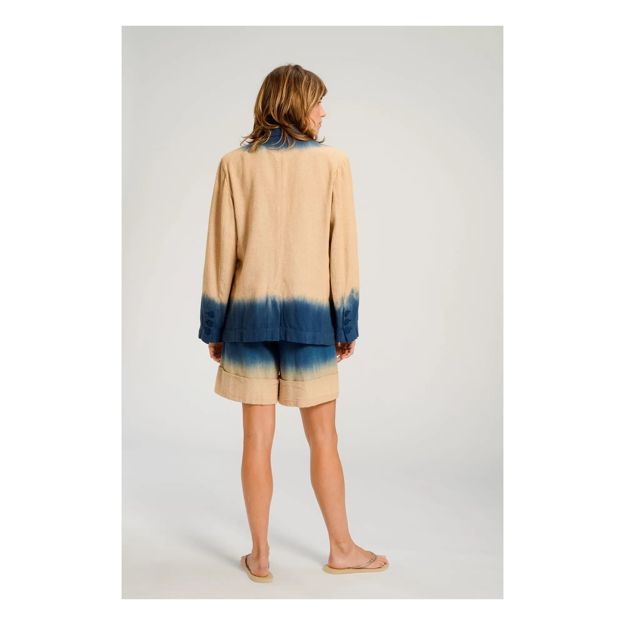 Virginie de Vinster - Blazer Tye and Die Oga | Blau