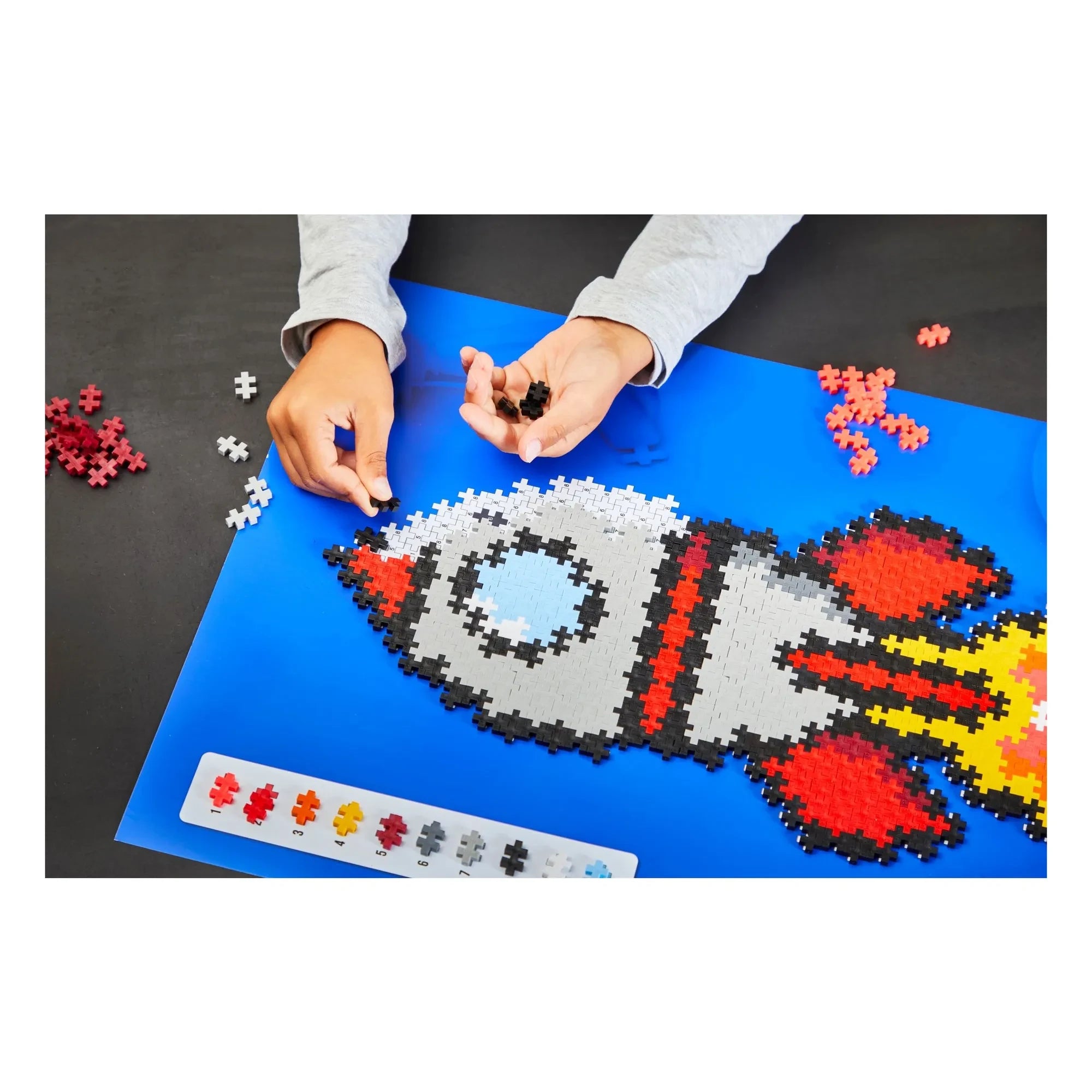 Plus-Plus - Raketenpuzzle - 500 Teile