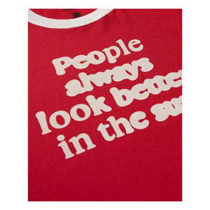 Thinking Mu - People Zowie T-Shirt Bio-Baumwolle | Rot