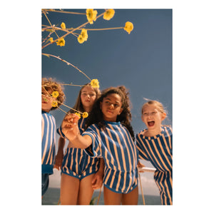 We Are Kids - Gestreiftes Sweatshirt aus Bio-Baumwolle | Blau