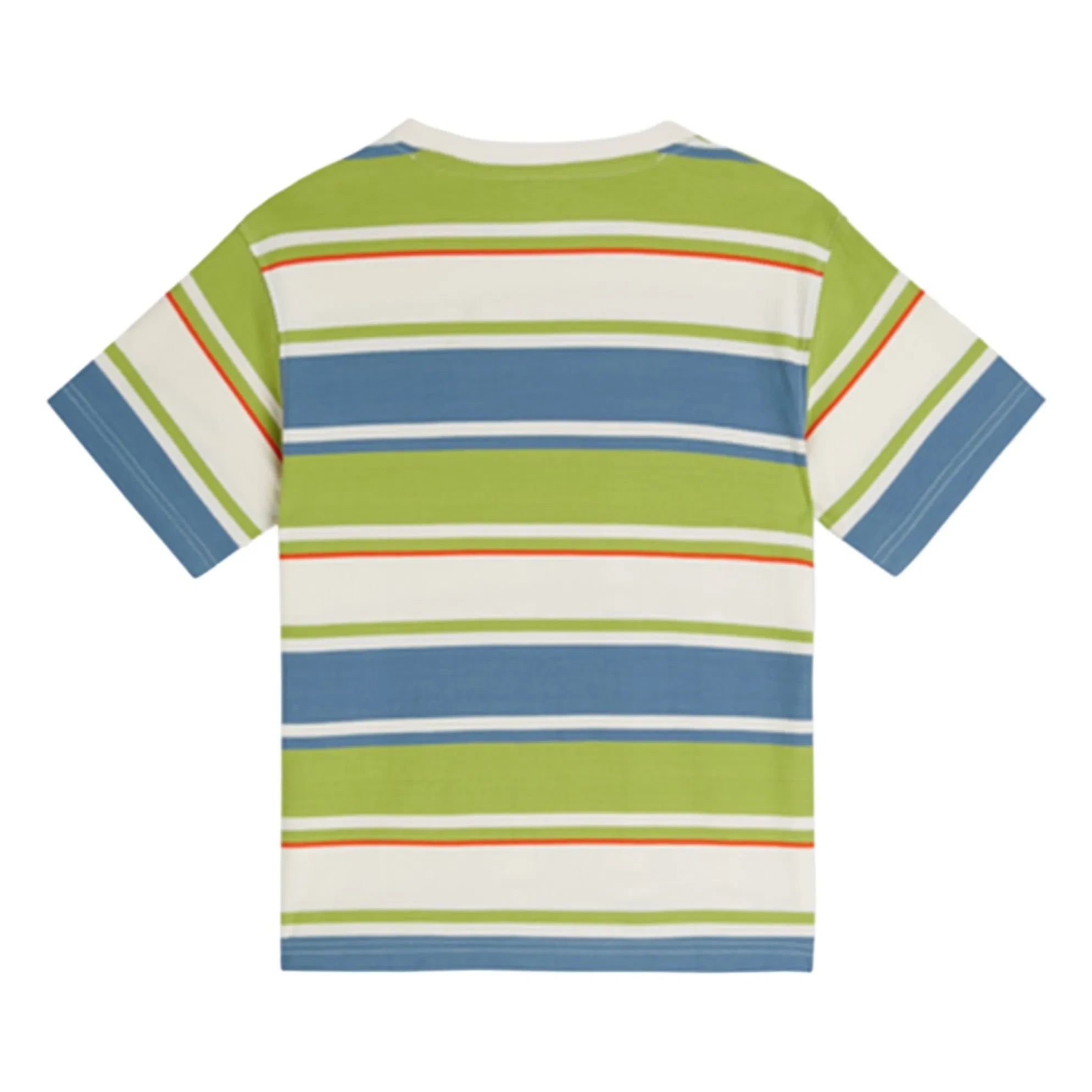 Scotch & Soda - Gestreiftes T-Shirt | Anisgrün