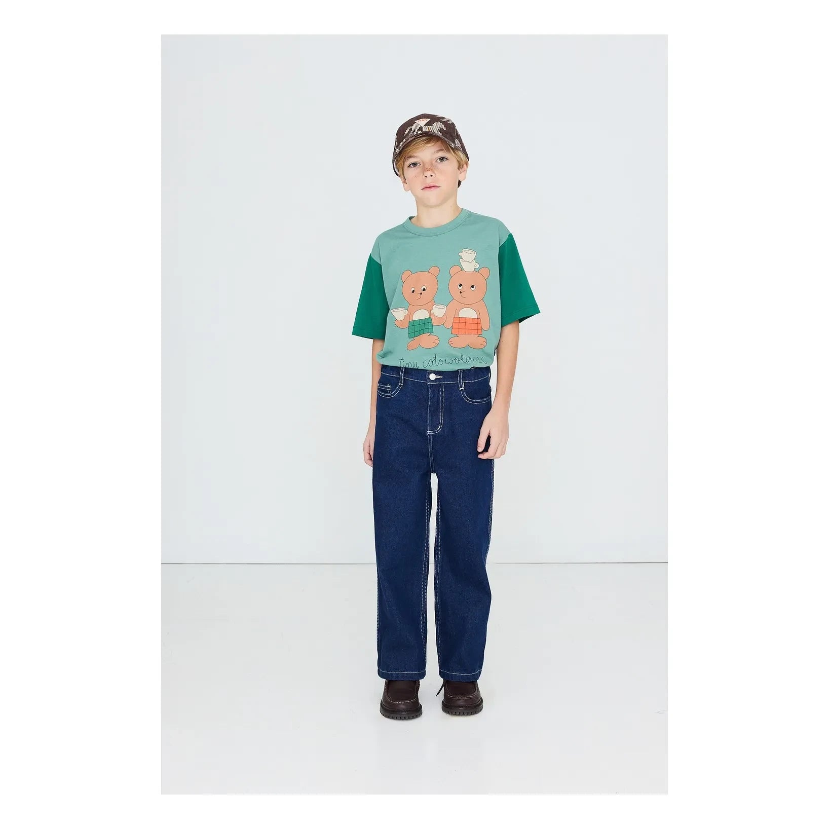 Tinycottons – Bio-Baumwoll-T-Shirt für Teestuben | Grün