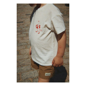 Konges Sløjd - Era Duck T-Shirt aus Bio-Baumwolle | Weiß