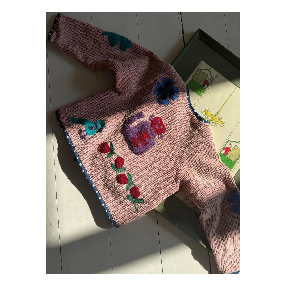 SISSEL EDELBO - Clio Bio-Baumwolljacke - Kinderkollektion | Rosa