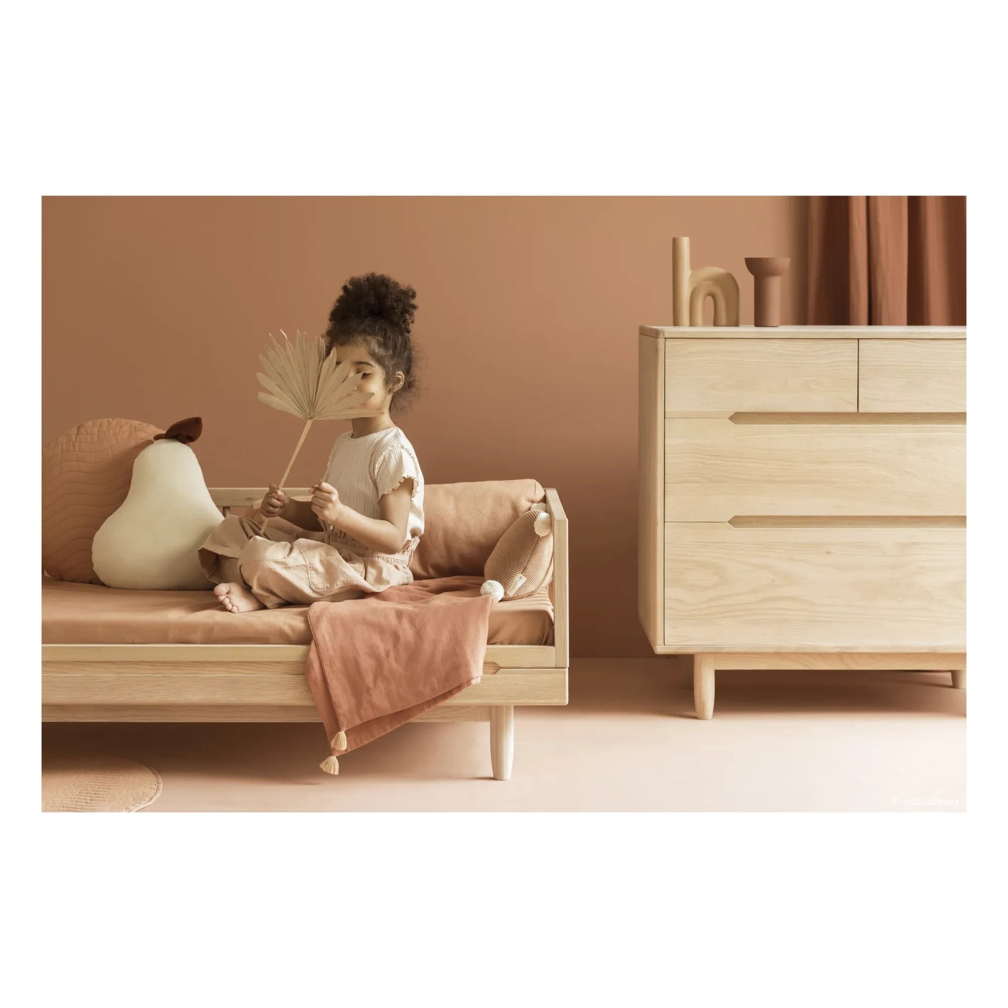 Nobodinoz - Pure Junior Bettumbau-Set | Eiche