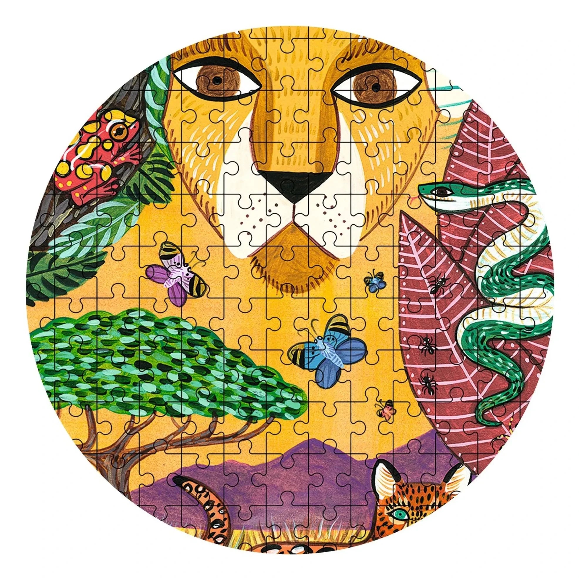 Djeco - Löwenpuzzle - 350 Teile