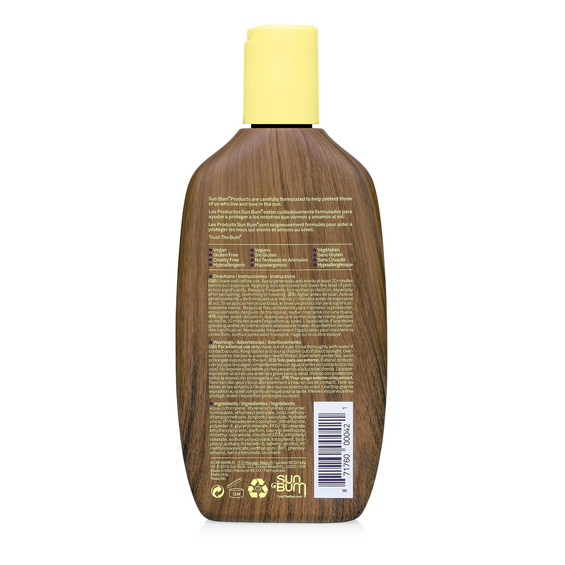 Sunbum - Original Body Sonnencreme LSF30 - 237ml