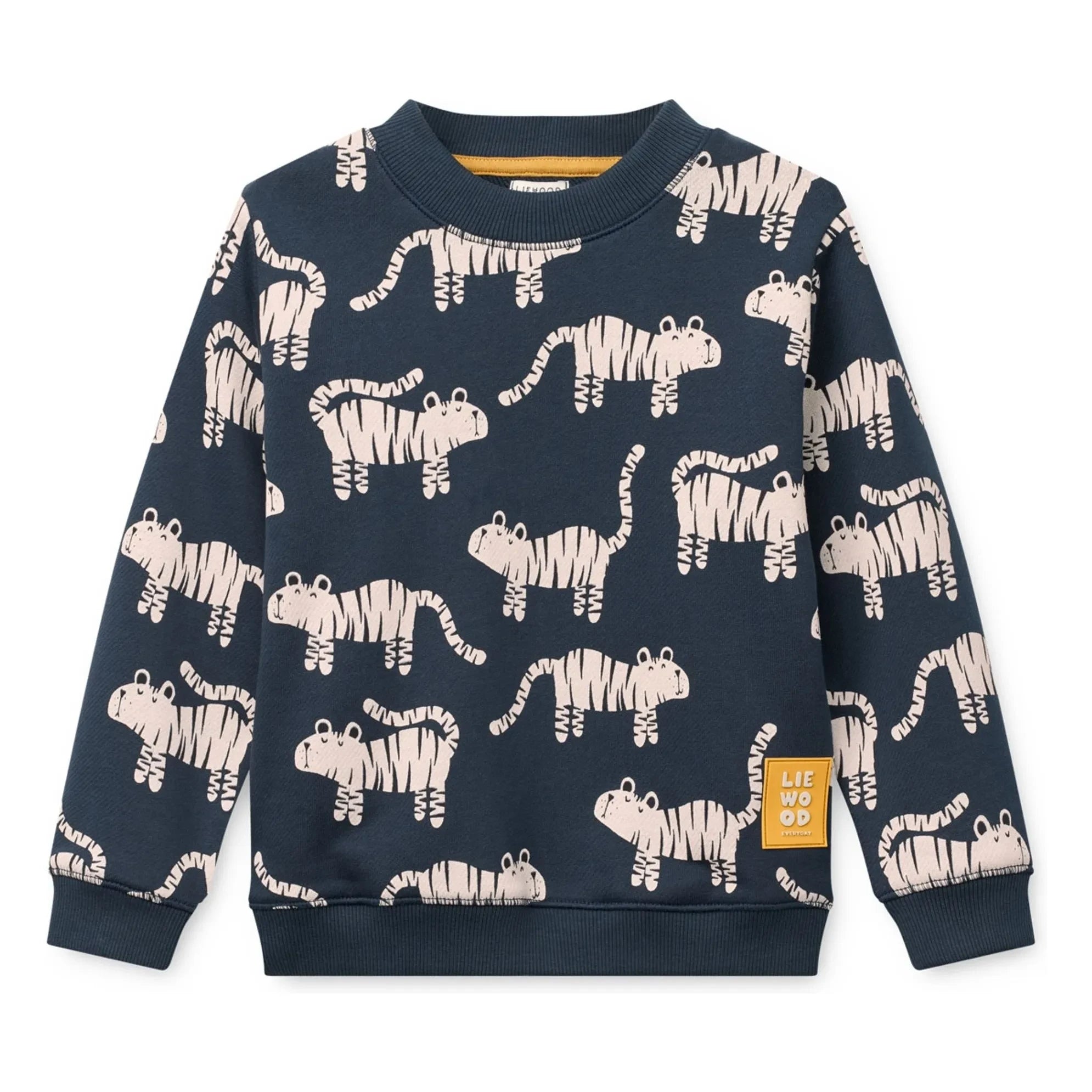 Liewood - Ridley Tigers organik pamuklu sweatshirt | Lacivert