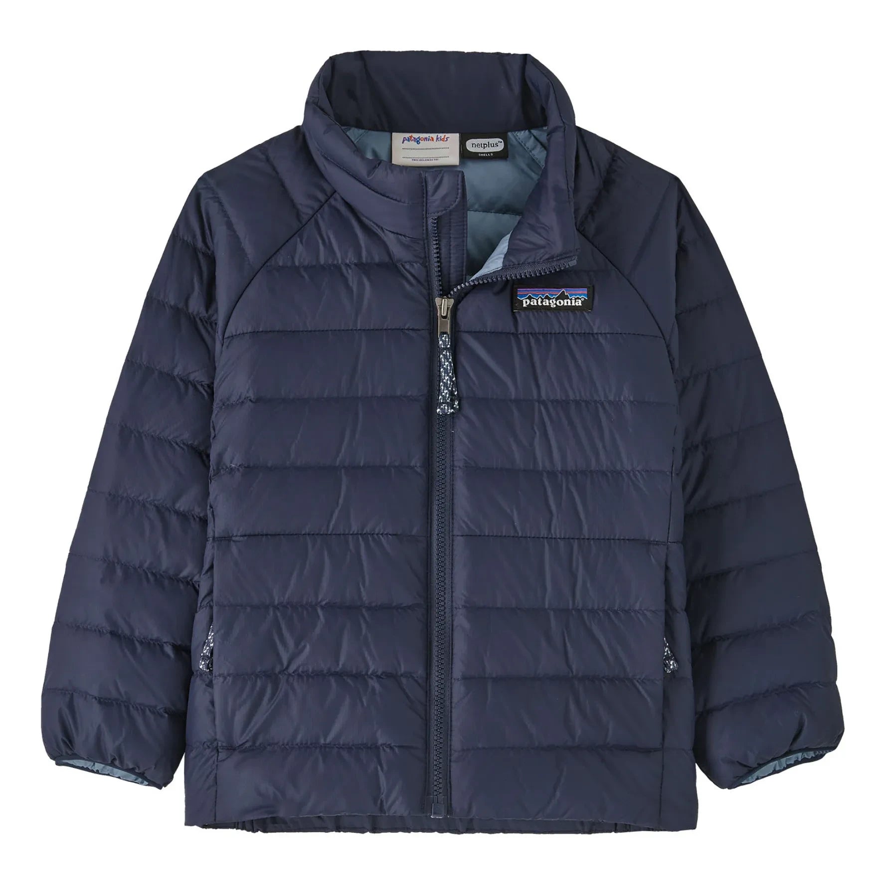 Patagonia – Recycelter Daunen-Pullover als Jacke | Marineblau