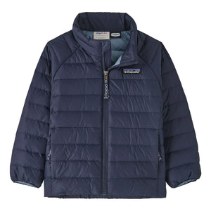 Patagonia – Recycelter Daunen-Pullover als Jacke | Marineblau