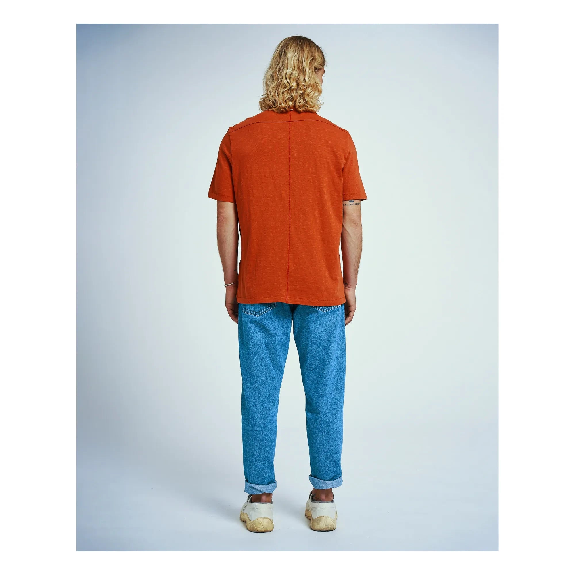 Homecore - T-Shirt aus Bio-Baumwolle Rodger H | Ziegelrot