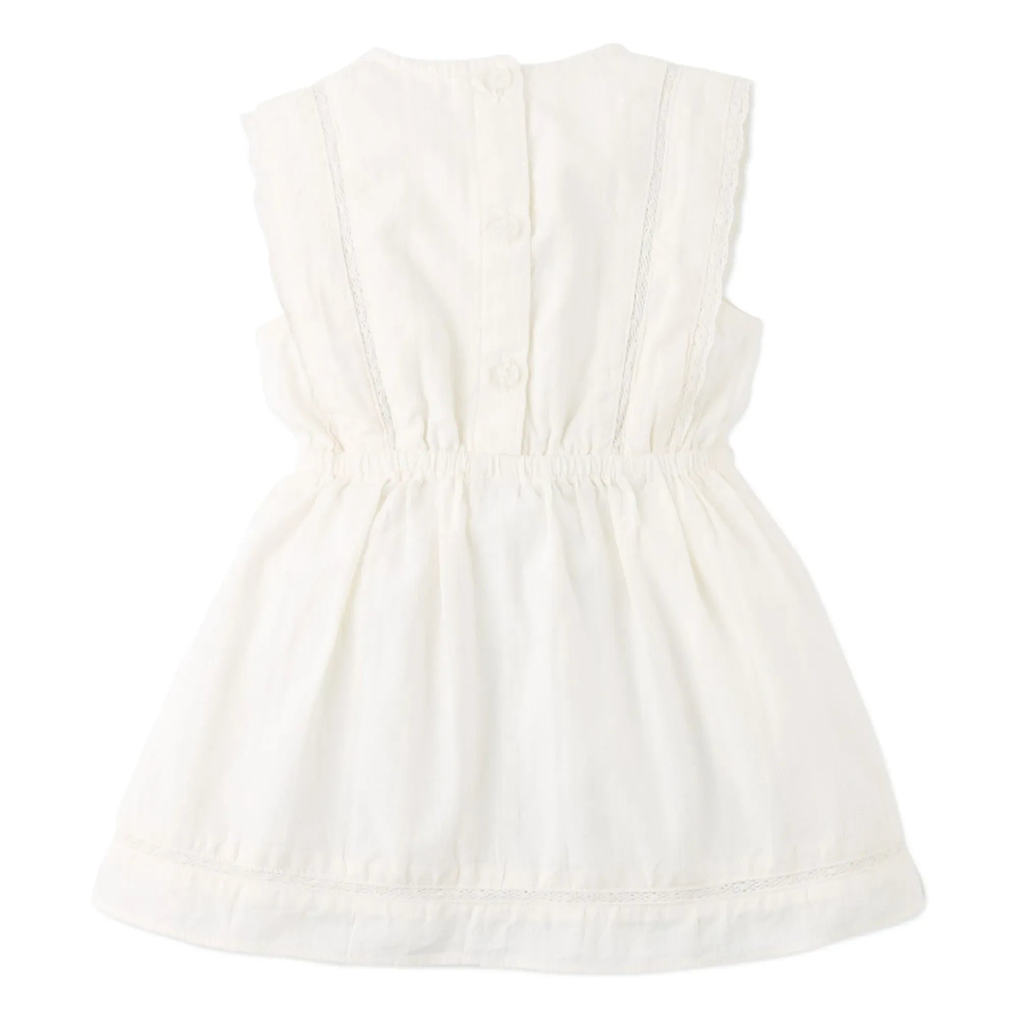 Gingersnaps - Charlee Besticktes Kleid | Weiß