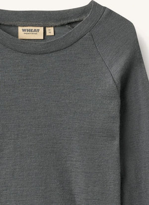 Wheat - Maane Merino-Woll-T-Shirt | Braun