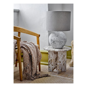 Bloomingville - Jasmia Marmor-Beistelltisch | Braun