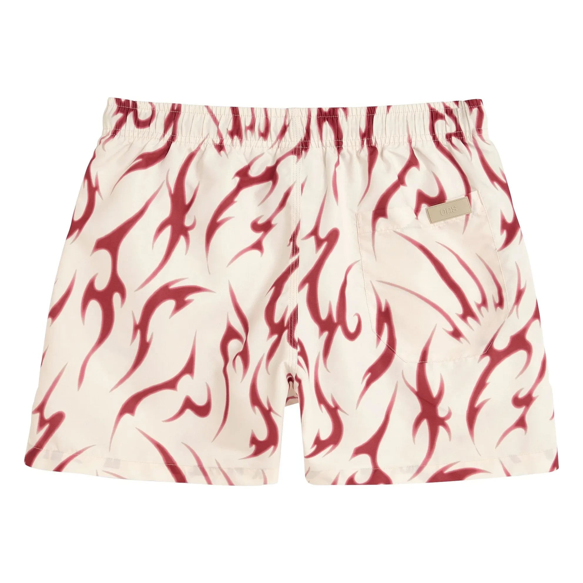 OAS – Badeshorts Tribalo | Rot