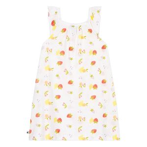 Petit Bateau – Schlafanzug mit Obstmuster | Ecru