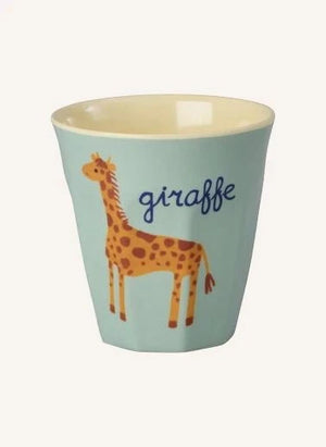 Rice - ABC Melamin Becher - 6er Set | Hellblau