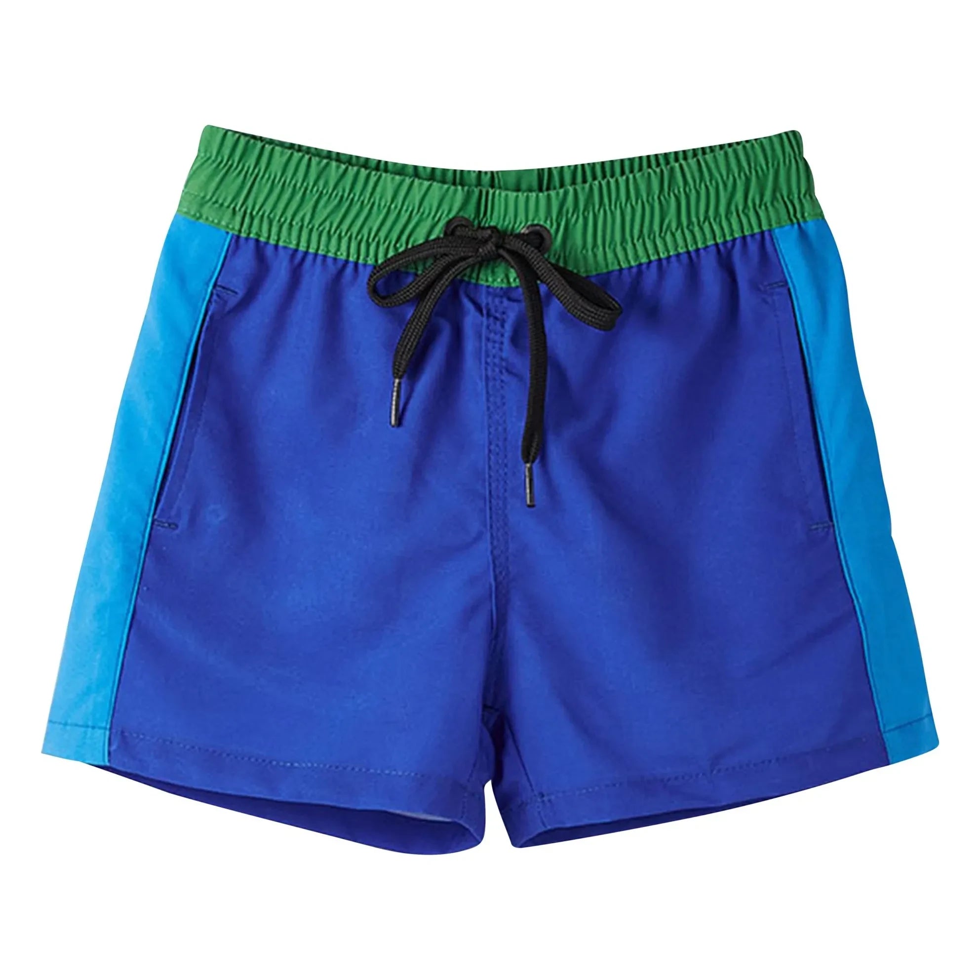 Fabula - Nino Farbblock Badeshorts | Blau