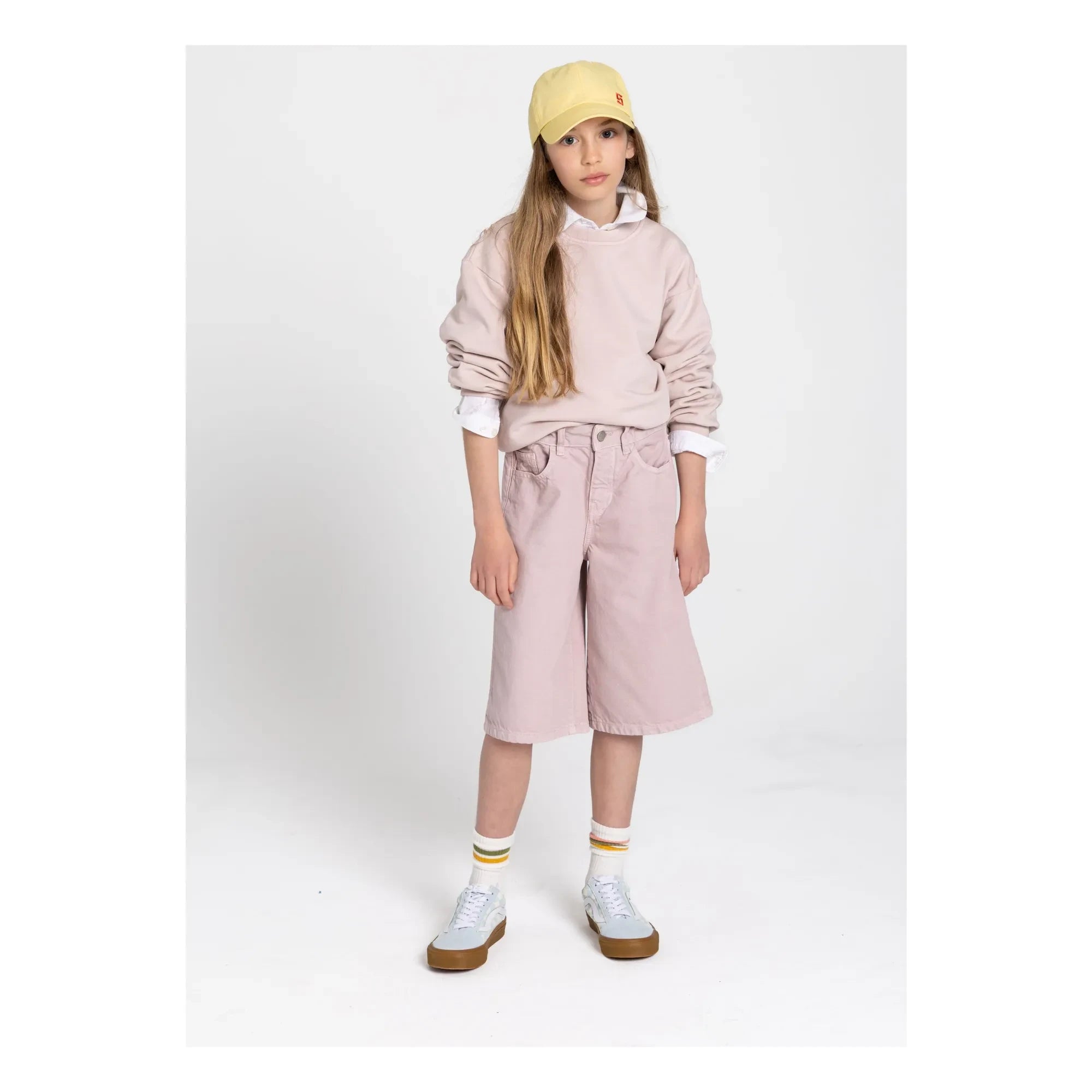 Smallable Kid - Maia Bio-Baumwoll-Sweatshirt | Blassrosa