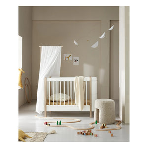 Oliver Furniture - Oak Holz Mini+ Babybett, ohne Junior-Kit